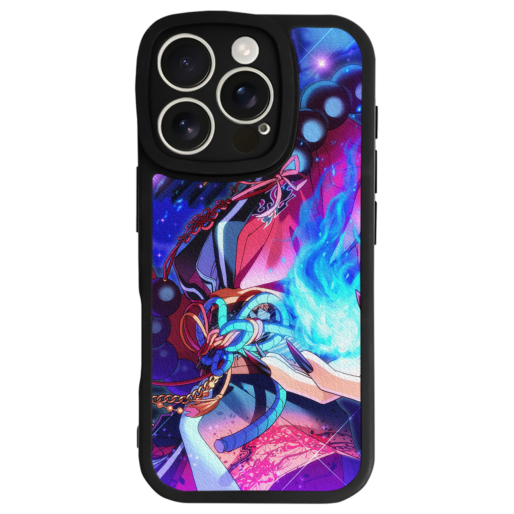 （画像用） あんさんぶるスターズ! Ensemble Stars 【iPhone 16シリーズ対応】シリコンスマホケース（レザー調） 材質：シリコン